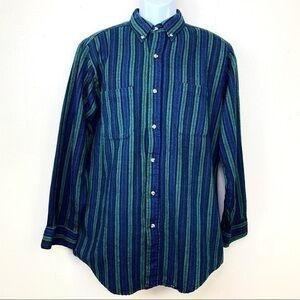 Outdoor Exchange Men’s Western Shirt striped L